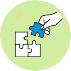 必要な機能だけを組み合わせ